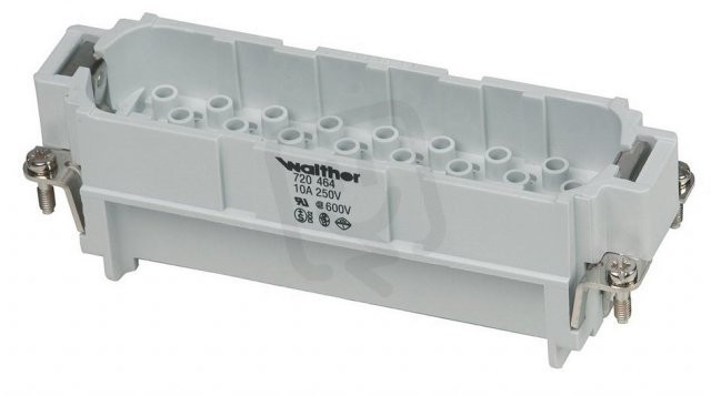 Walther 720464 D 64 Vložka konektoru pro lisovací kolíčky