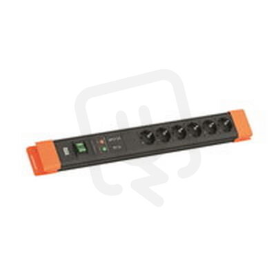 CONNECTUS 6xCEE7/3 1xGVS 1xSchalter 2,0m