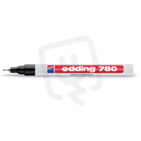 Permanentní pero, lakový popisovač s ku EDDING 780 ZELENÁ
