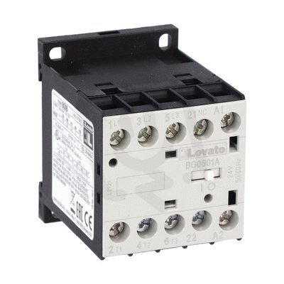 Lovato 11BG0601A46060 3P MINIstykač BG06.01A 460V 60Hz
