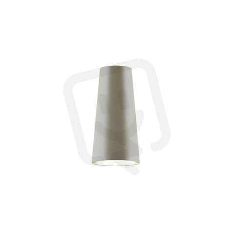 CONNY 15/30 stolní stínidlo Monaco holubí šeď/stříbrné PVC max. 23W RENDL R11590