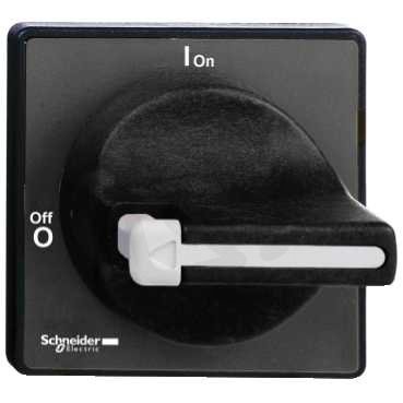 Schneider KBF1PZ Vario ovládač černý 60x60mm pro VN12,20 a V02-V2,4 šrouby