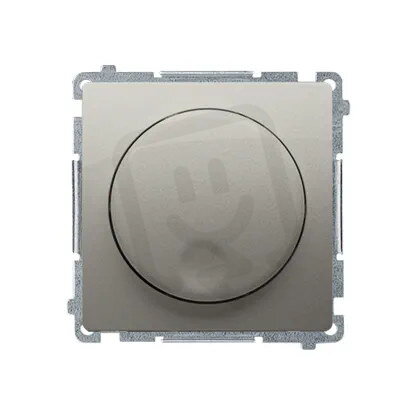 Otočný stmívač 20-500W 230V~ Satén KONTAKT SIMON BMS9T.01/29