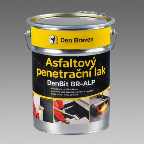 DenBraven 11000BI Asfaltový penetrační lak BR-ALP - 4,5 kg DenBit