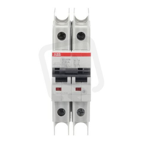 ABB SU202M-Z20 jistič char. Z 10kA 20A 2P  dle UL489 a CSA 22.2 No. 5