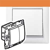 VA BÍLÁ STMÍVAČ 400W TLAČ. LEGRAND 770062RD