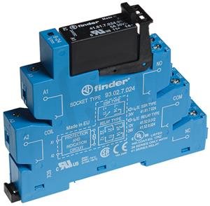 Vazební člen, 1Z/3A/240V AC, 24V DC, SSR FINDER 38.31.7.024.8240