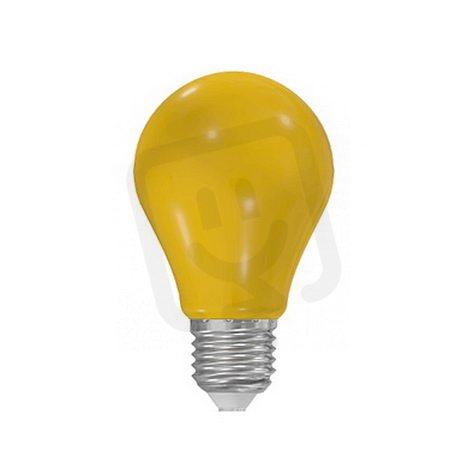 LED A60 230-240V 5W COLOURMAX E27 ORANŽO