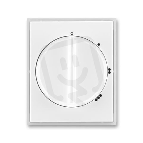 Kryt spínače s 3stup. otoč ovl 3294E-A00170 01 bílá/ledová bílá Element Time ABB