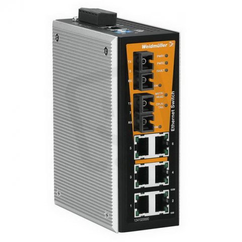 Síťový spínač IE-SW-VL08MT-6TX-2SCS WEIDMÜLLER 1241020000