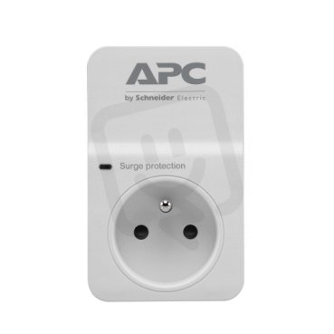 APC Essential SurgeArrest, 1 zásuvka 230V, Francie SCHNEIDER PM1W-FR