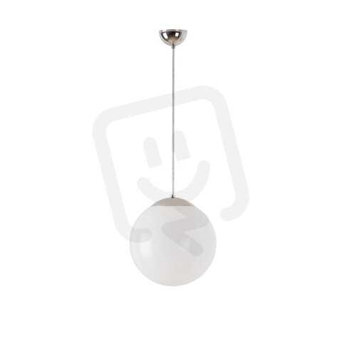 Závěsné svítidlo s plastovým stínidlem OSMONT ISIS S2 PM 10W IP40 E27 chrom