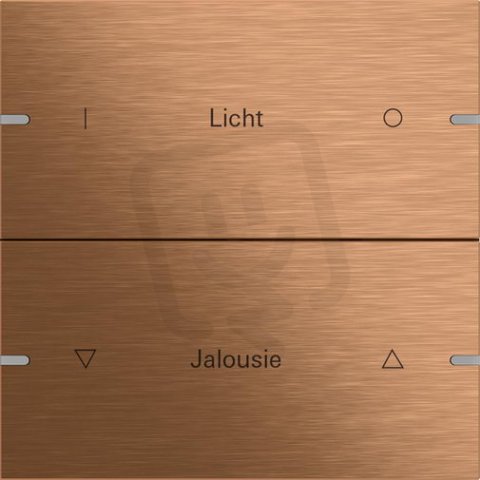 KKolébka 2x pro tlačítkový sensor 4 TS4 bronz GIRA 503238