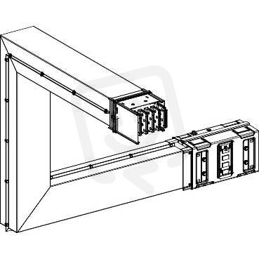 Schneider KSA1000DMCL4A 3D koleno 1000 A na míru