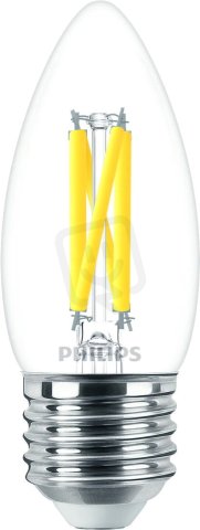 Svíčková LED žárovka PHILIPS MASTER LEDCandle DT 3.4-40W E27 927 B35