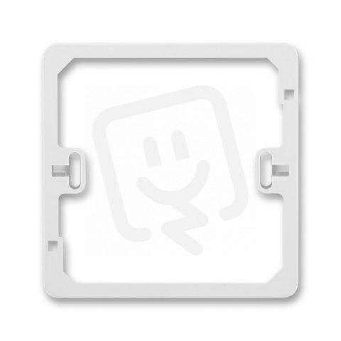 Rámeček distanční výška 17,5 mm jasně bílá ABB 3914-00189 B1