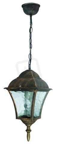 Toscana E27 1x 60W IP43 antická zlatá RABALUX 8394