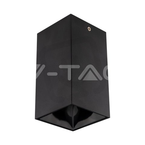 GU 10 Fitting Square Black + Black