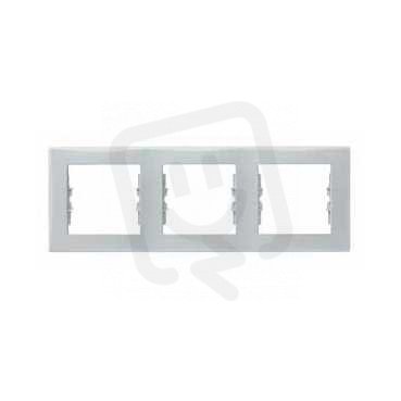 Sedna Rámeček trojnásobný, Grey SCHNEIDER SDN5800533