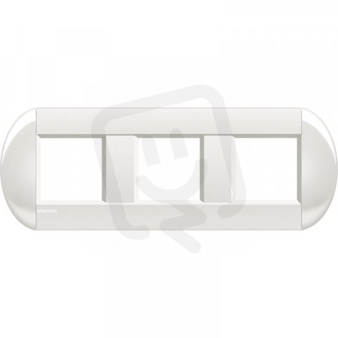 Legrand LNB4802M3BI BT LLT Rámeček OVÁL. 2+2+2M BÍLÁ