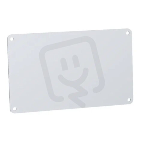 KST PC 84x54 type plate PC white radius 3mm 4x2,5 tl. 1mm MURRPLASTIK 8607140004