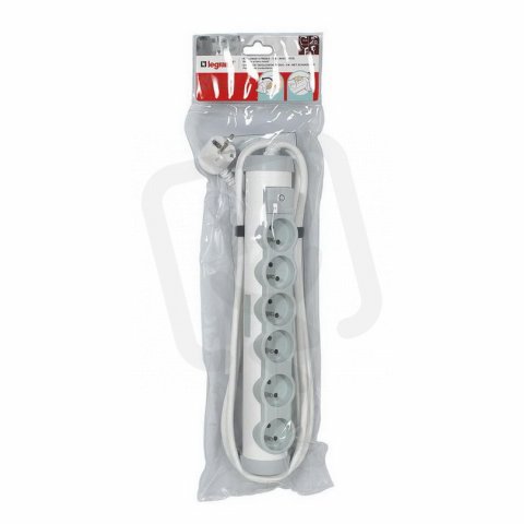PRODL.PŘÍVOD VYP. 6x2P+T, 1,5MODULOVÝ LEGRAND 050083