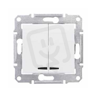 Sedna Přepínač sériový s orientační kontrolkou ř.5So Polar SCHNEIDER SDN0300321