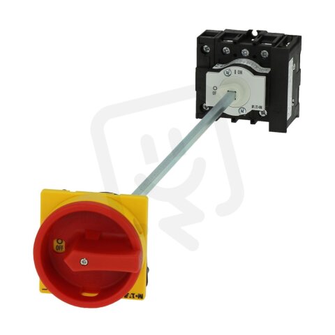 P1-40/M4/SVB/N/HI11 Hlavní vypínač 3+N-pól+1z1v 40A s kovovou osou 400 mm 199939