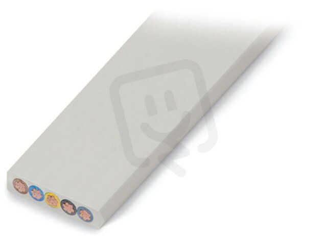 Ploché vedení Eca 5G16mm2 světle šedá WAGO 897-1651
