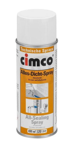 Těsnící černý plastový sprej (400 ml) CIMCO 151052