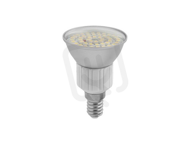 SMD 48LED světelný zdroj 230V 3,5W E14, hliník, studená bílá PANLUX E14-L7/S