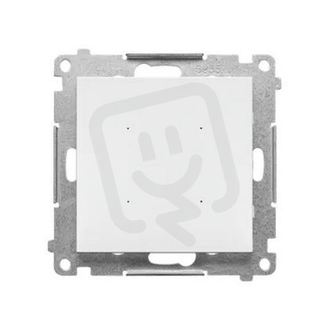 Ovladač osvětlení tlačítkový, Switch, Wi-Fi (přístroj s krytem) bílá matná