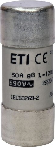 Válcová pojistka CH22 gG 12A/690V ETI 002651041
