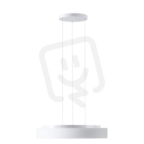 Závěsné LED svítidlo se skleněným stínidlem ELSA LE16 35W IP40 DALI 4K bílá