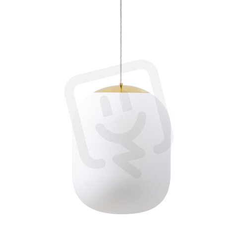 Závěsné LED svítidlo se skleněným stínidlem TANIA S2 HP 59W IP40 DALI 3K mosaz