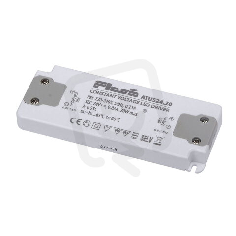 DRIVER FLAT TC 24V 20W IP20