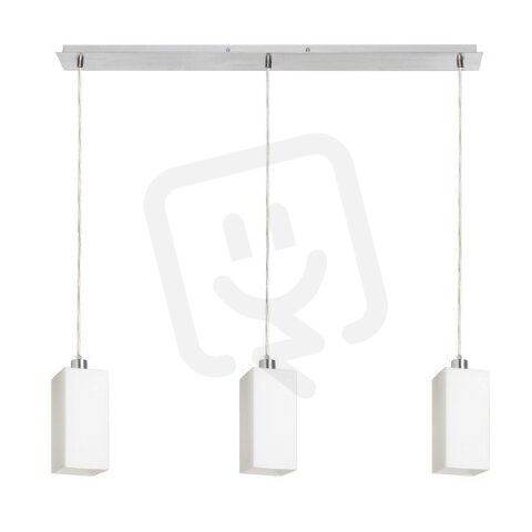 LIZ III 80 závěsná opálové sklo/chrom 230V E27 3x11W RENDL R14028