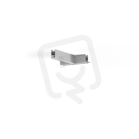 LED Svítidlo Serpent T, přis., mléčný, 3000K, 14W, stříbrná FNSE104-0130DB