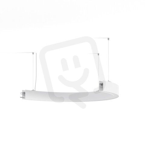 LED Svítidlo Serpent 1/2 R500, dolů, mléčný, 3000K, 27W, bílá  FPSE052-1030DB