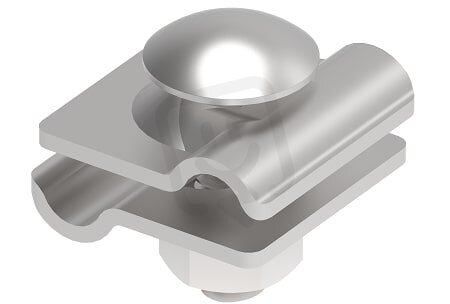 Univerzální svorka na drát 8/10mm, šroub M10x30 materiál V4A GROMTOR 102115