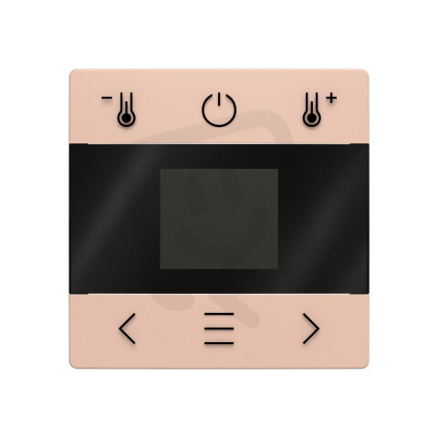 ABB ZONI Kryt pro termostat prostorový s Bluetooth, pudrová 2CHT910400A4242