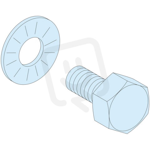 Sada 40 šroubů M6x16 pro SCHNEIDER LVS04195