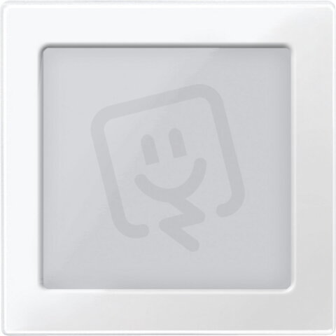 Centrální deska, Merten System M, s průhledem, polar white, lesklý plast 587419