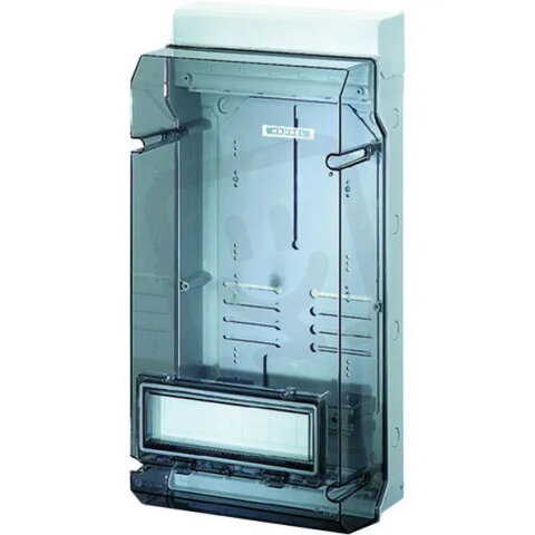 KV-Elektroměrová skříň s elektroměrovou deskou 295x583x182mm IP65 HENSEL KV 9337