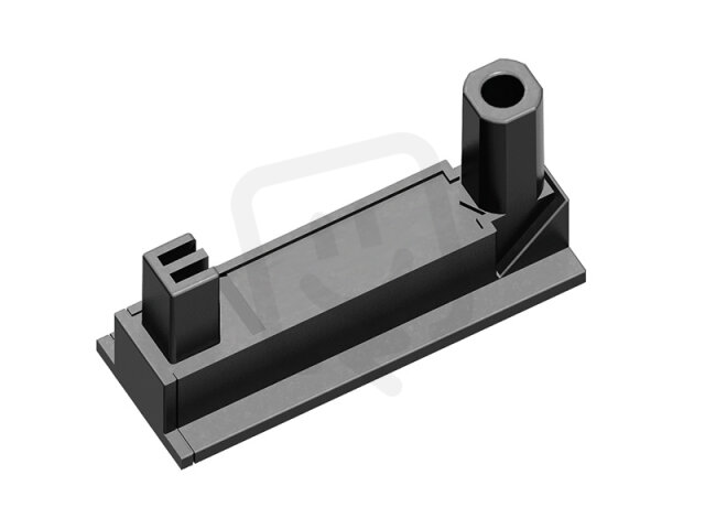 Samolepící základna pro DESK 2, sada=2ks, lakovaná, vzhled nerez (Inox) 918.111