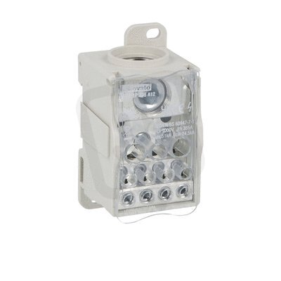 Distribuční blok 1P 400A 12 svorek