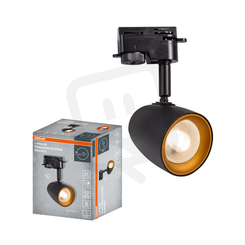 1-Phase Tracking Spot Rocket GU10 BLACK OSRAM 4099854599675