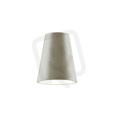 CONNY 25/30 stolní stínidlo Monaco holubí šeď/stříbrné PVC max. 23W RENDL R11591