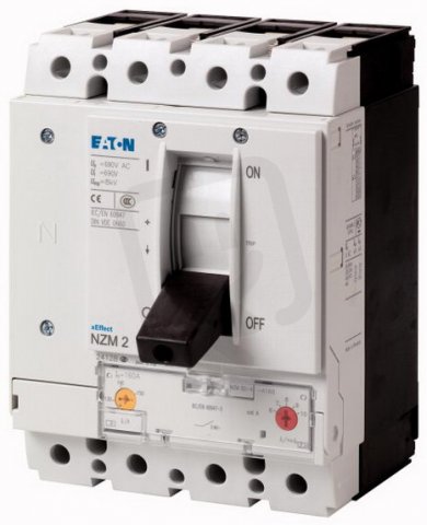 Jistič NZMB2-4-A160 4pól, ochr.obvodů, 25kA, 160A EATON 265849