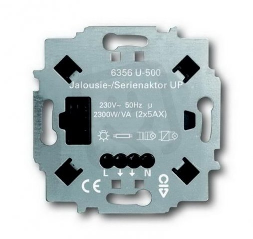 ABB Abb I-Bus Knx 2CKA006310A0099 Dvojnásobný spínací/žalu